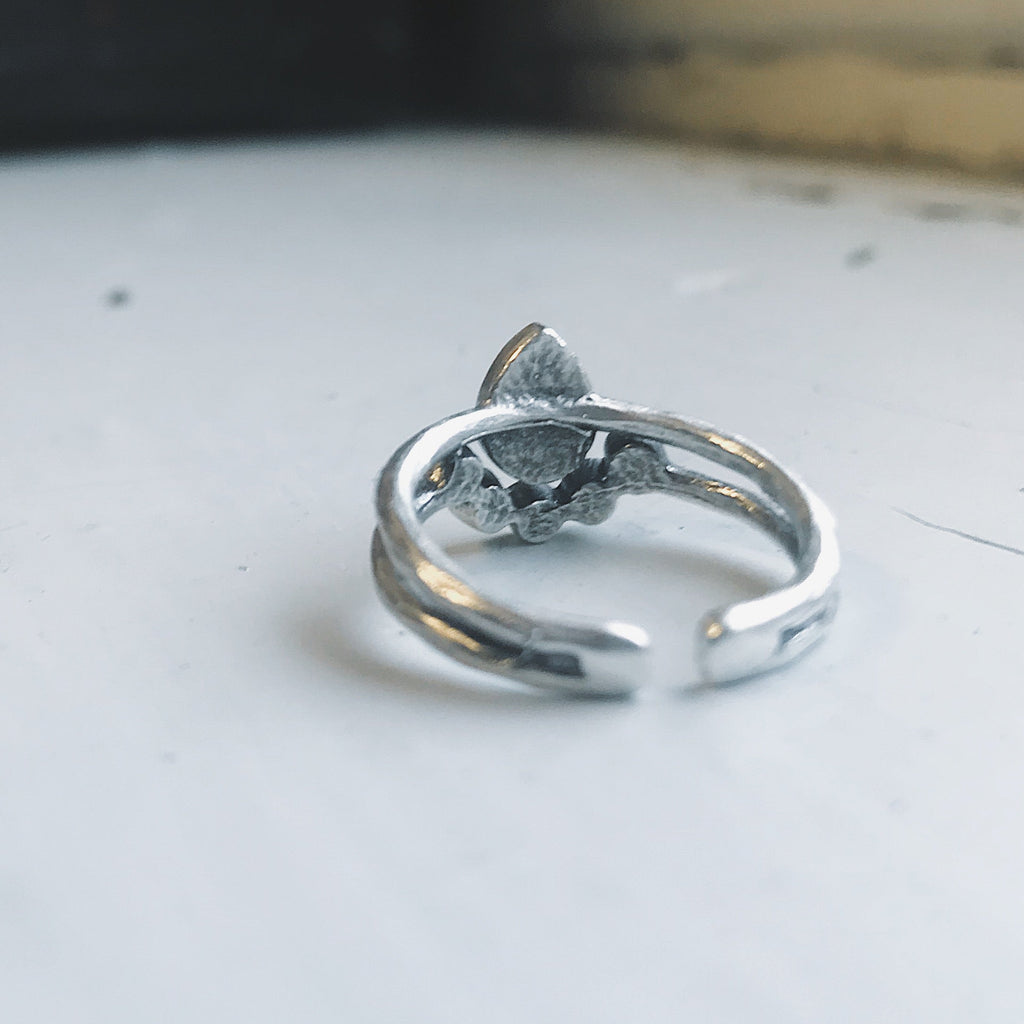 Moondrop Moonstone Ring | Ring | Wiccan Center