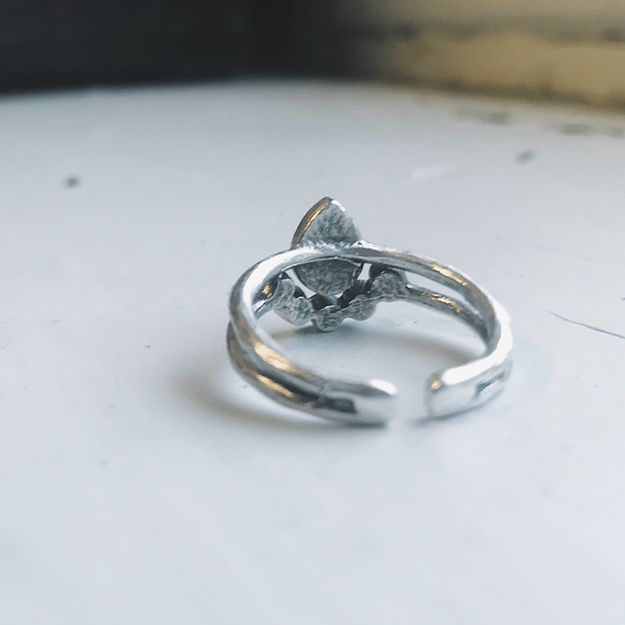 Moondrop Moonstone Ring | Ring | Wiccan Center