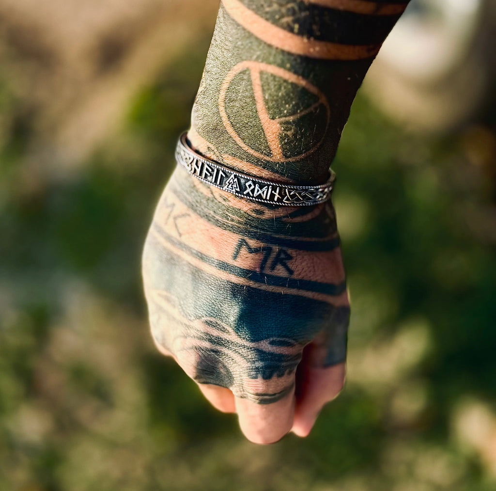 “Hail Odin” Runic Bracelet | Jewelry | Wiccan Center