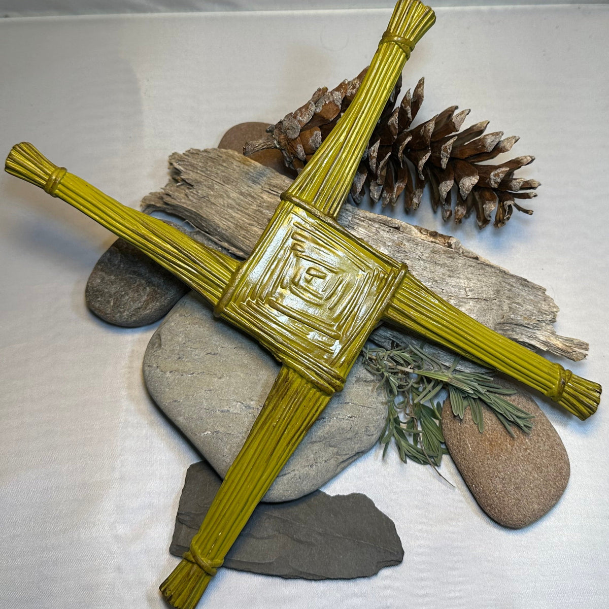 Saint Brigid's Celtic Cross Wall Plaque | Gifts | Wiccan Center