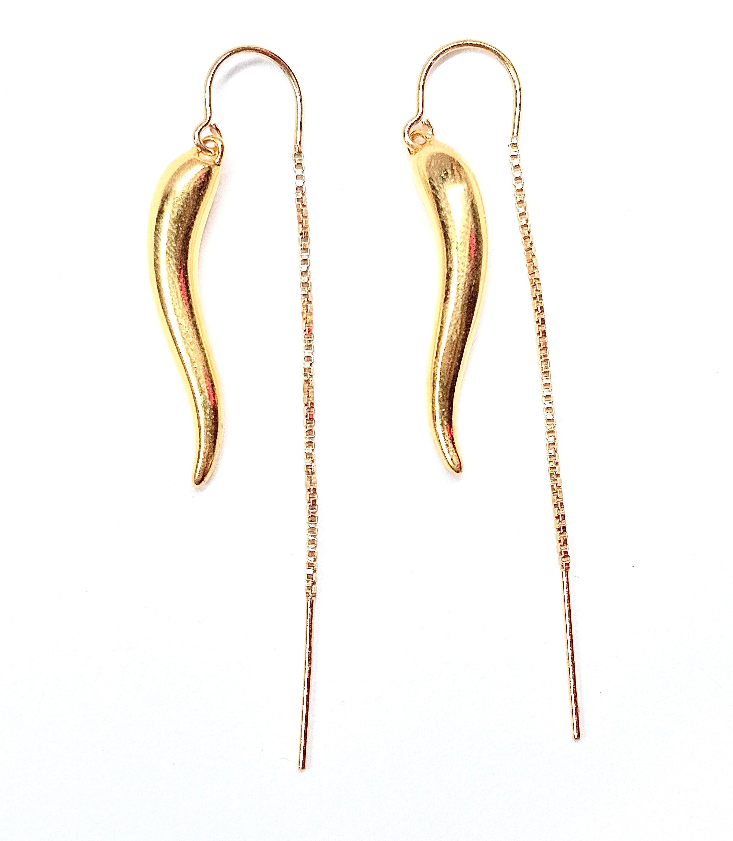 Italian Horn earrings