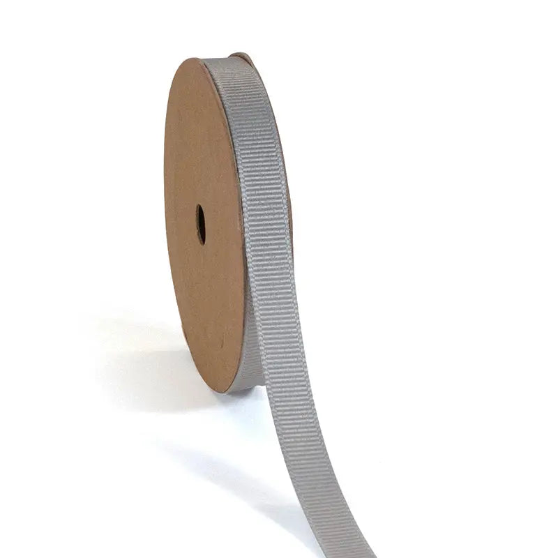Textured Grosgrain Ribbon | Grey (015) | | Wiccan Center