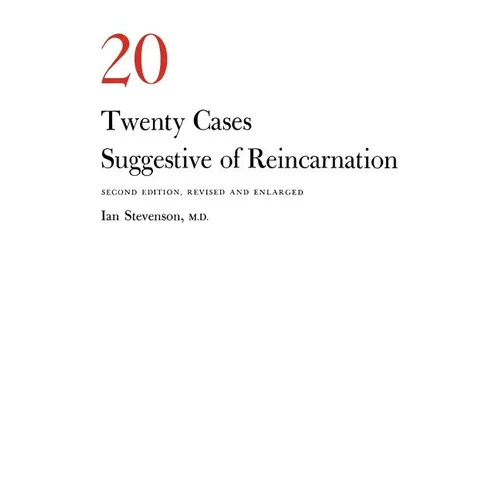 Twenty Cases Suggestive of Reincarnation - Paperback | Books | Wiccan Center