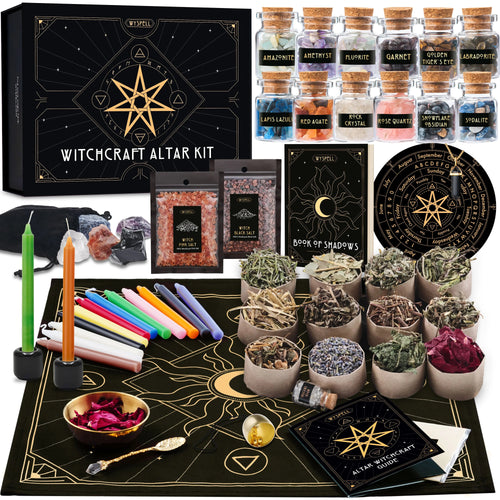 77 PCS Witchcraft Kit | | Wiccan Center