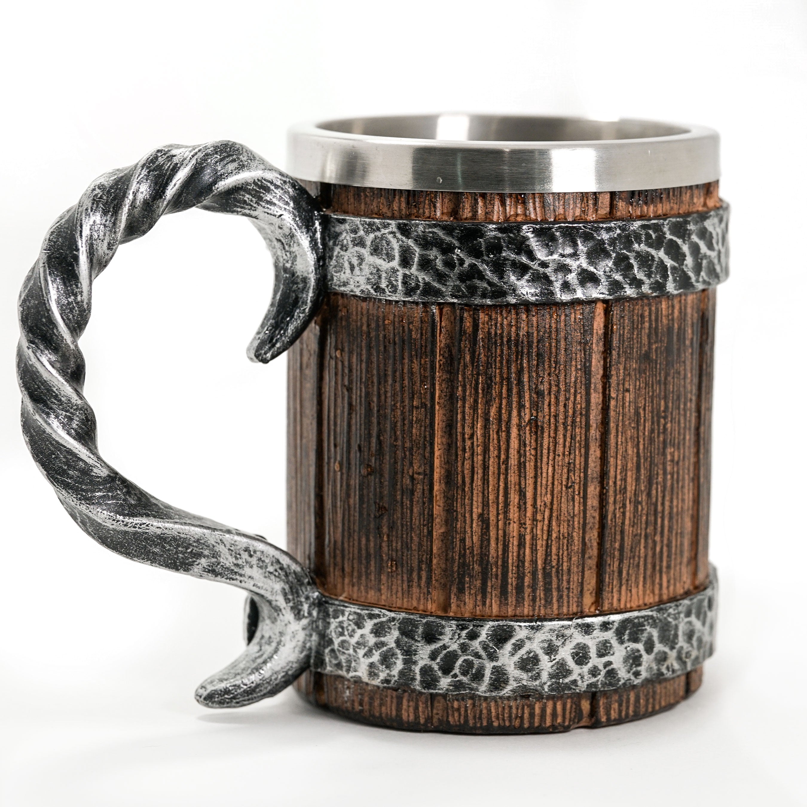 Viking Beer Barrel Tankard – 20 oz Insulated Mug