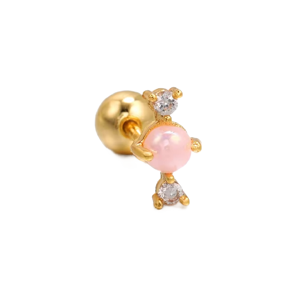 A Girl's World Stud Earrings