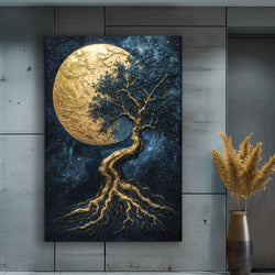 Lunar Tree of Life Wall Art | Canvas | Wiccan Center