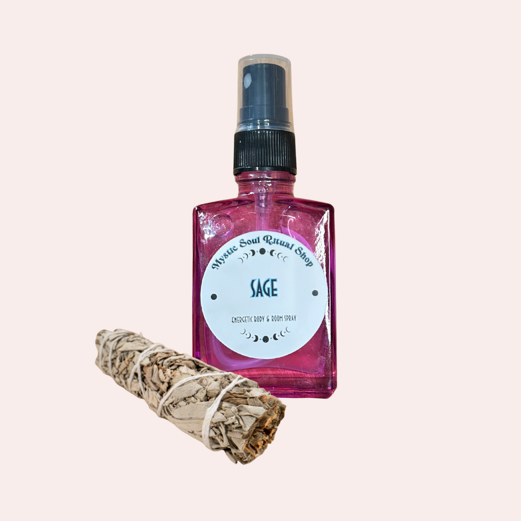 Sage Cleansing Spray | Spell Spray | Wiccan Center