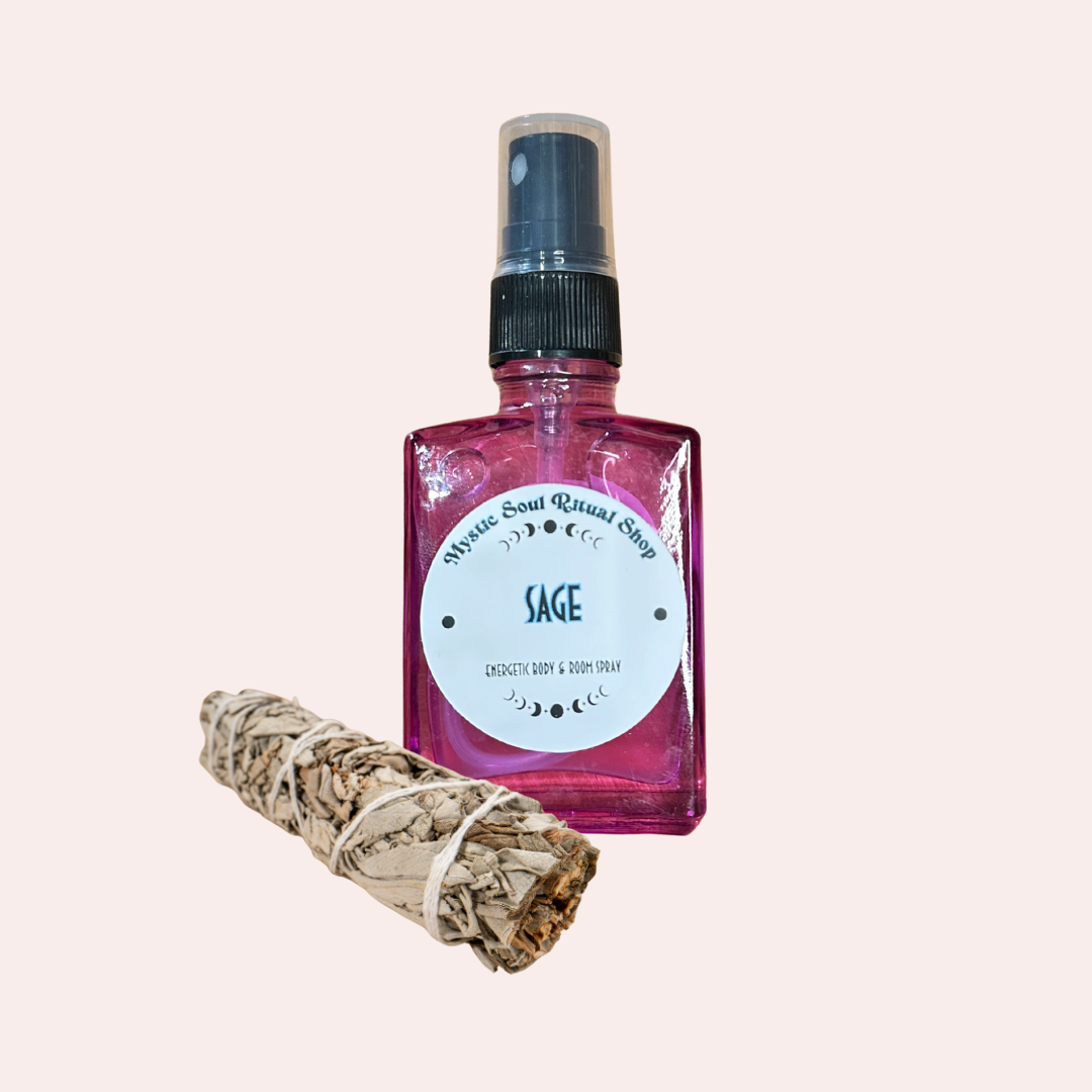 Sage Cleansing Spray | Spell Spray | Wiccan Center