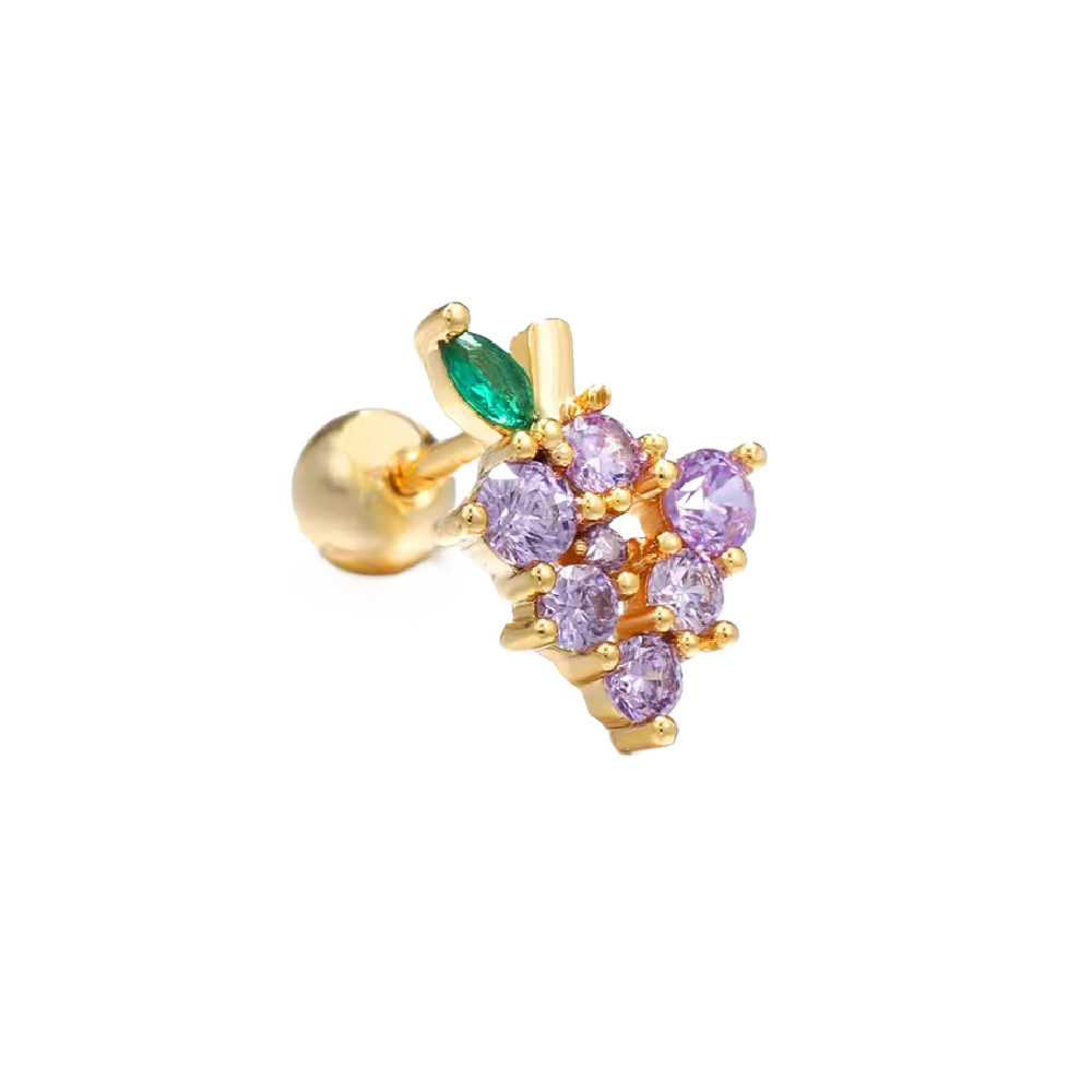 A Girl's World Stud Earrings