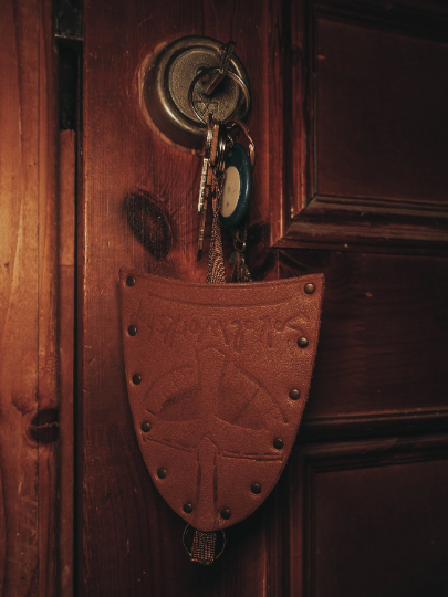 Viking Leather Key Holder | Keychains | Wiccan Center