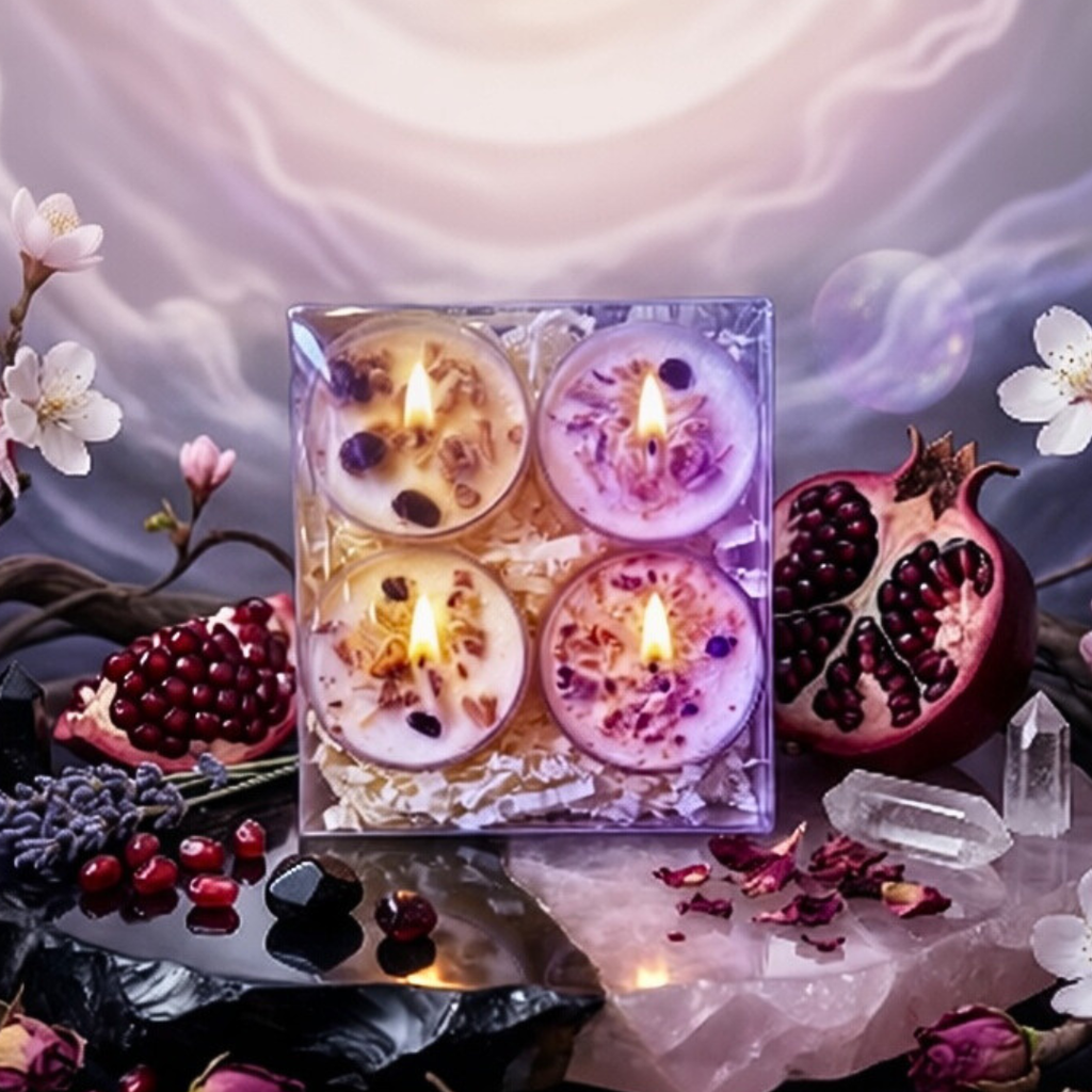 Persephone Goddess Tea Light Candle Set | Candles | Wiccan Center