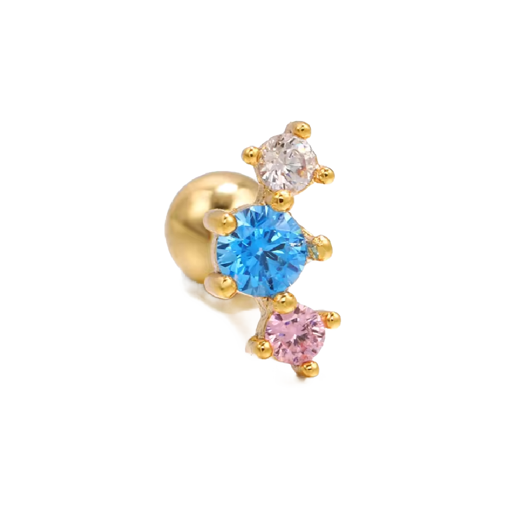 A Girl's World Stud Earrings