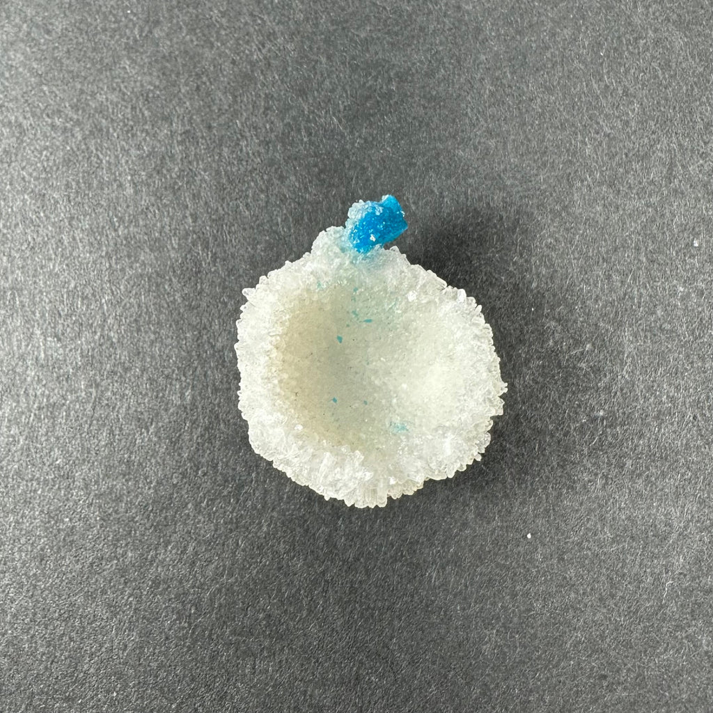 Cavansite Ball 'Floaters' on Stilbite SM from Maharashtra, Pune, India | Minerals | Wiccan Center