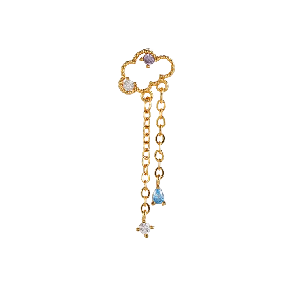 A Girl's World Stud Earrings