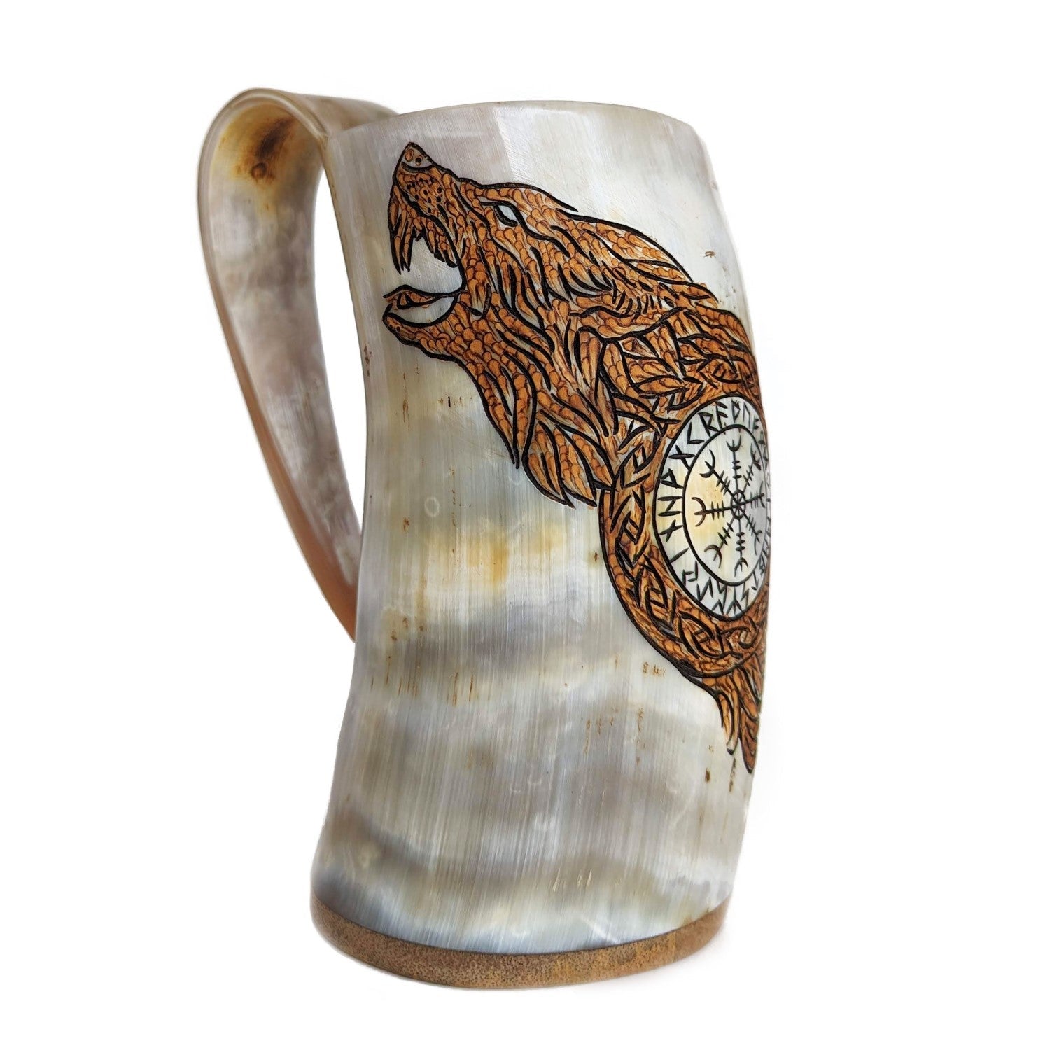 Horn Tankard Mug ( Pick your Polish )