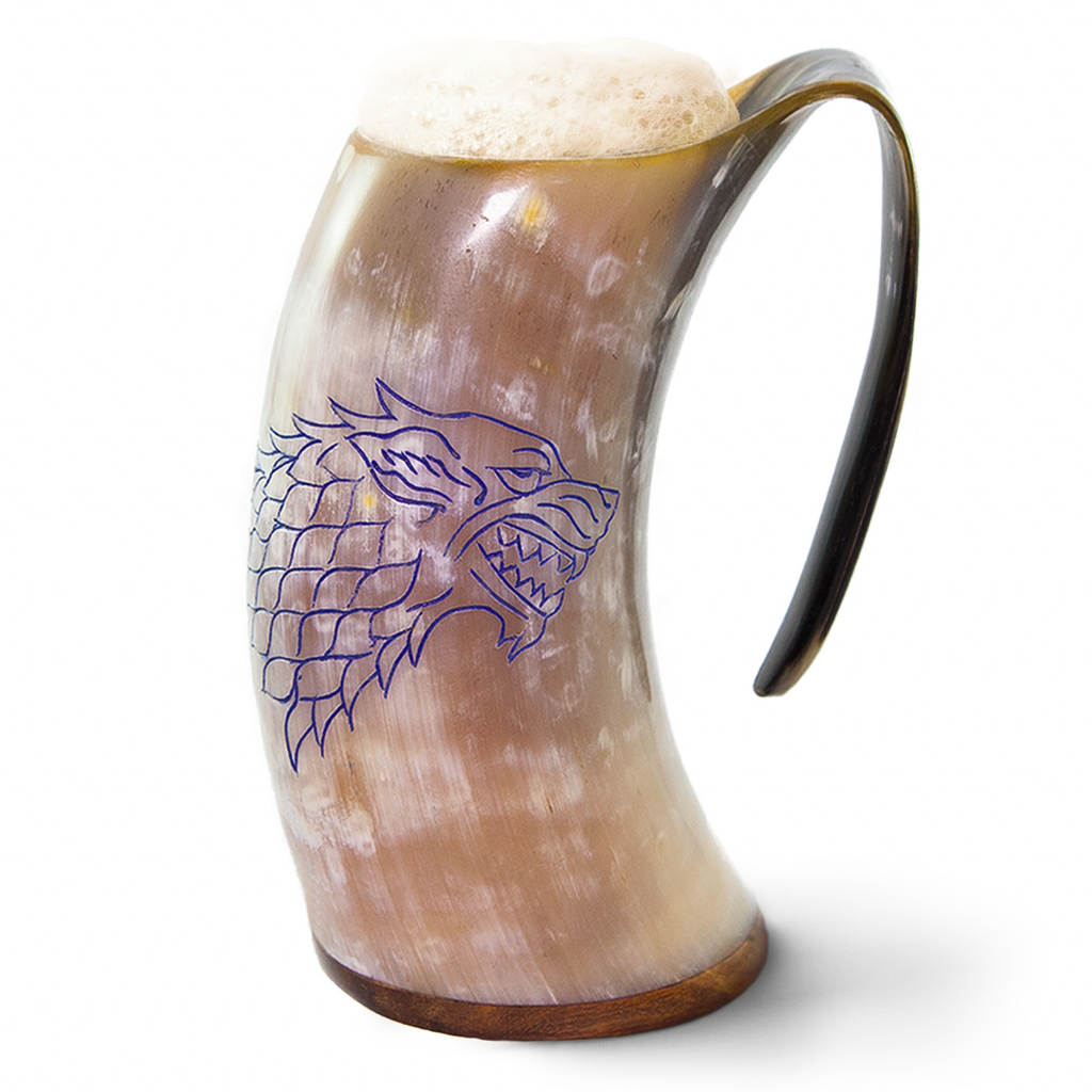 Horn Tankard Mug ( Pick your Polish )