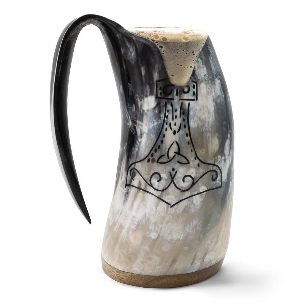 Horn Tankard Mug ( Pick your Polish )