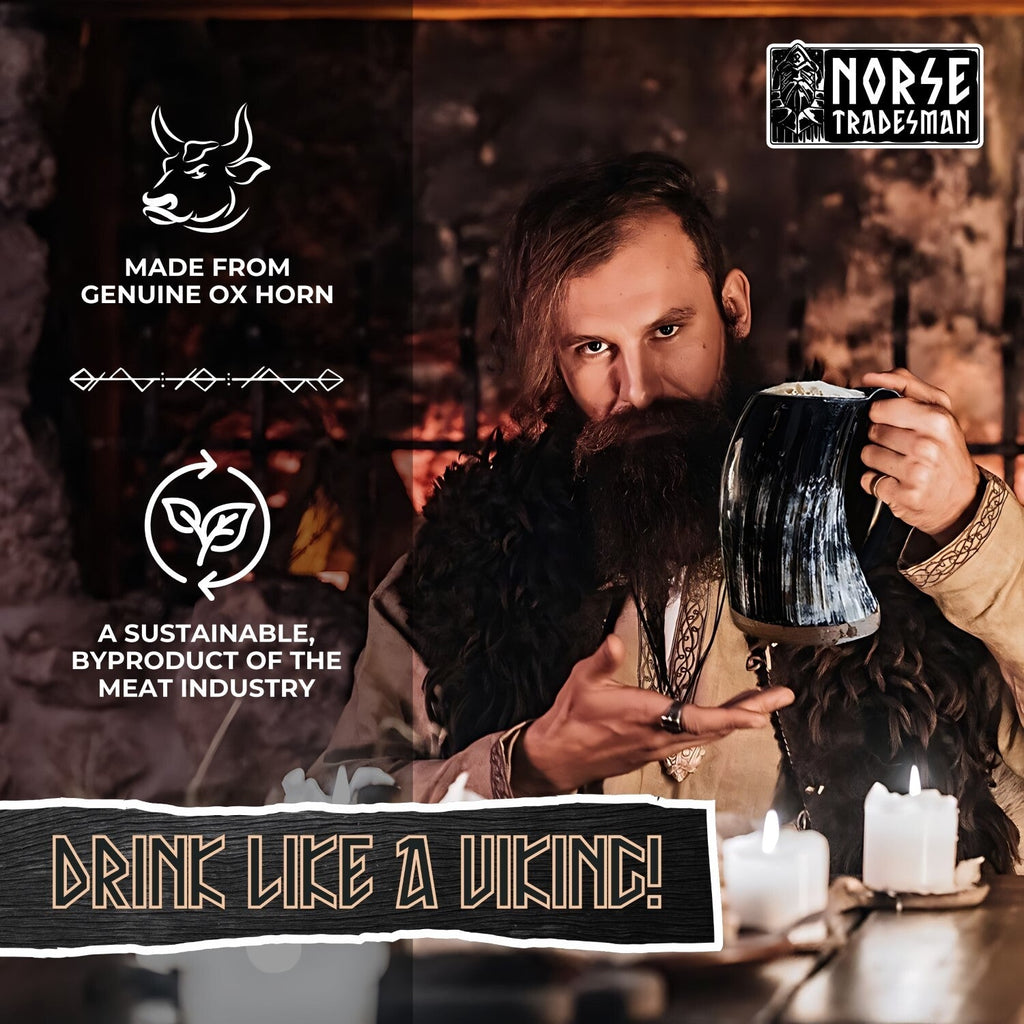 Horn Tankard Mug ( Pick your Polish )