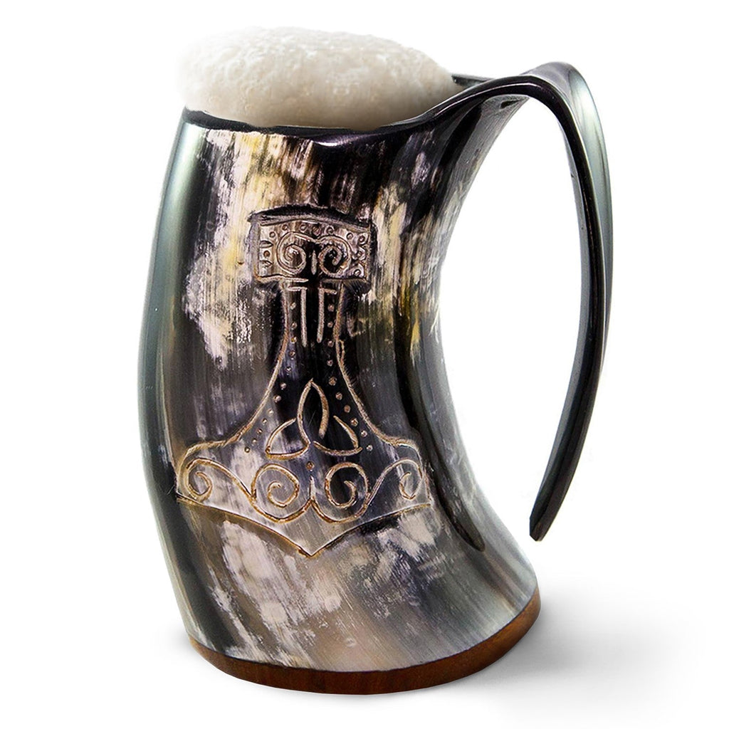 Horn Tankard Mug ( Pick your Polish )