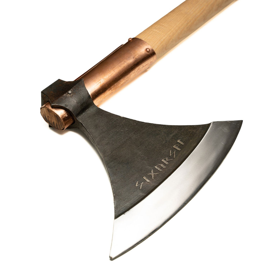 Viking Broad Axe – 5-Foot Long Axe Replica | Armory | Wiccan Center