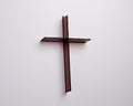 Red Mulberry Cross Suncatcher