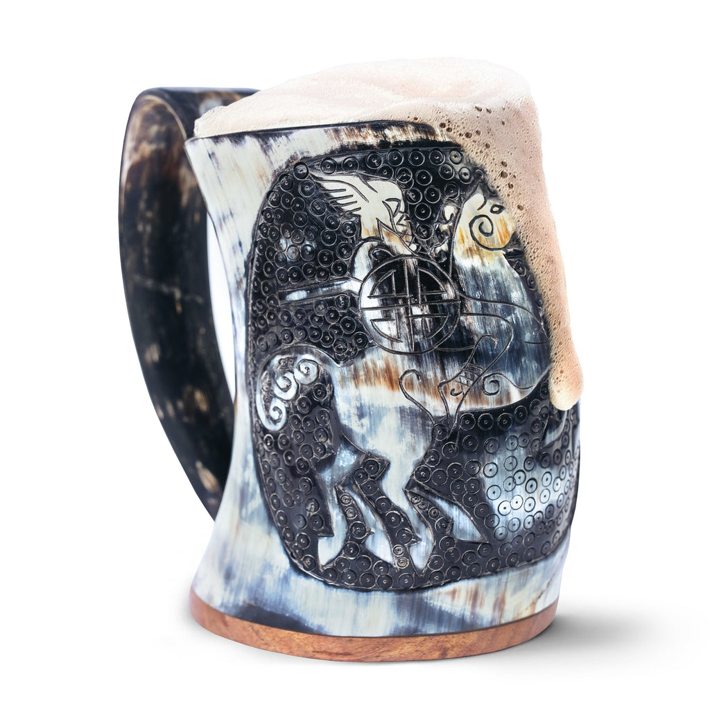 Horn Tankard Mug ( Pick your Polish )