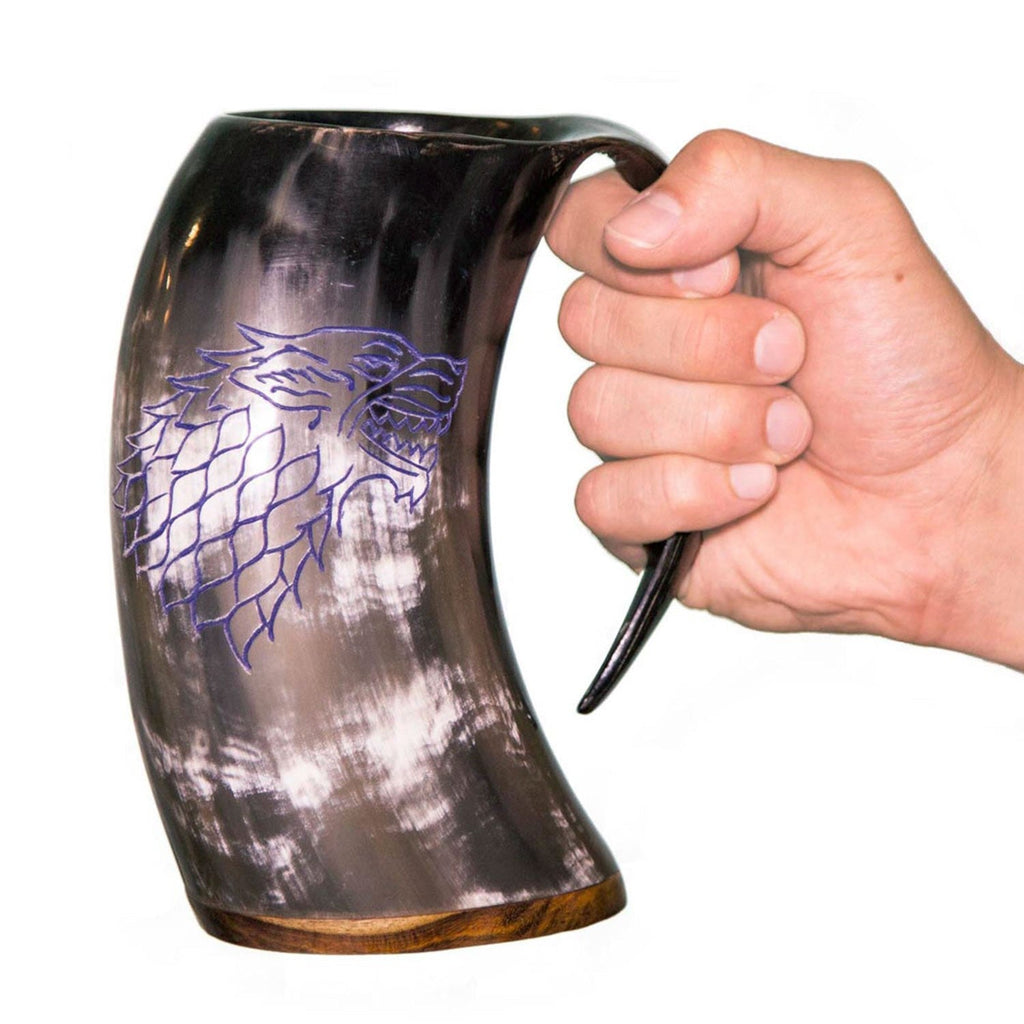 Horn Tankard Mug ( Pick your Polish )