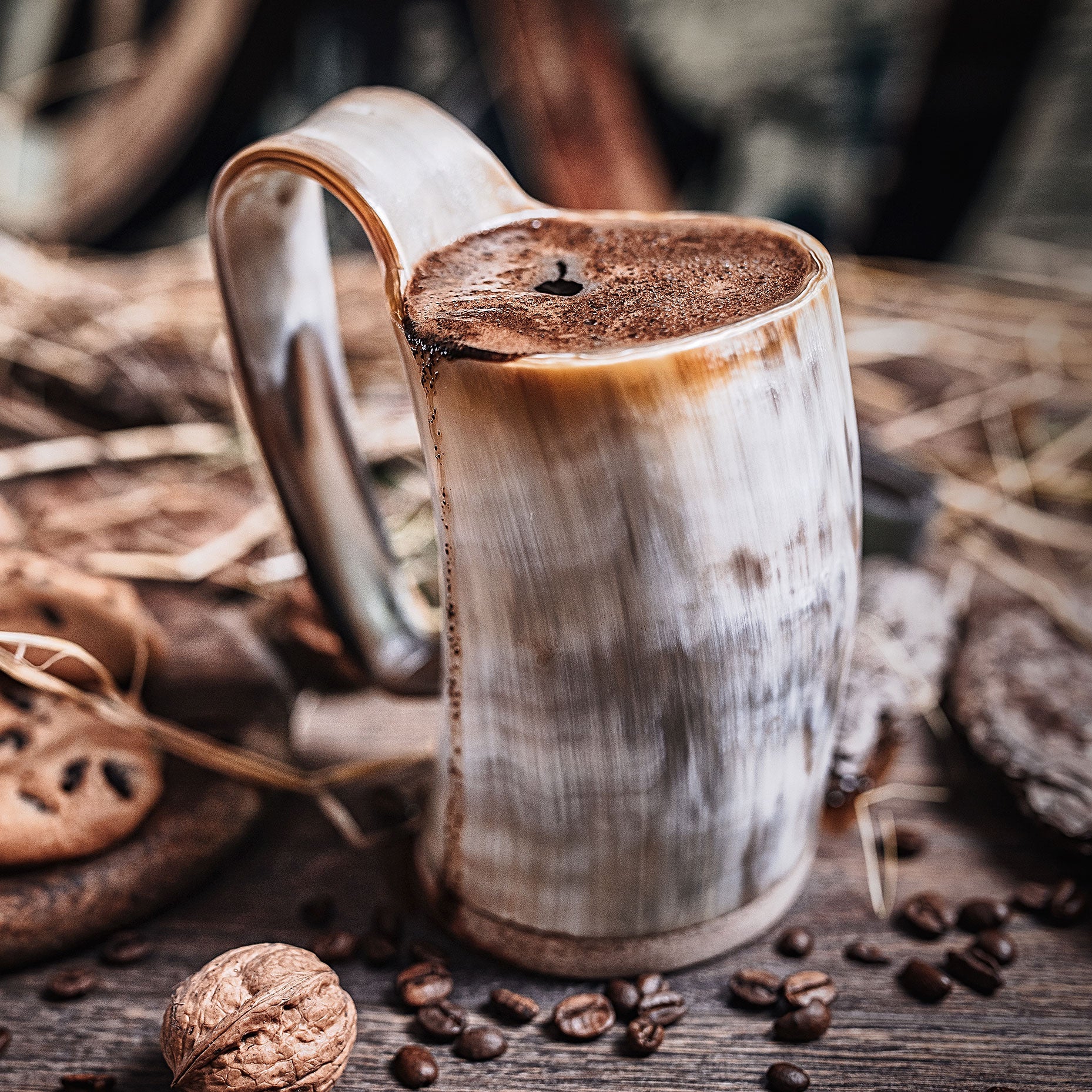 Horn Tankard Mug ( Pick your Polish )