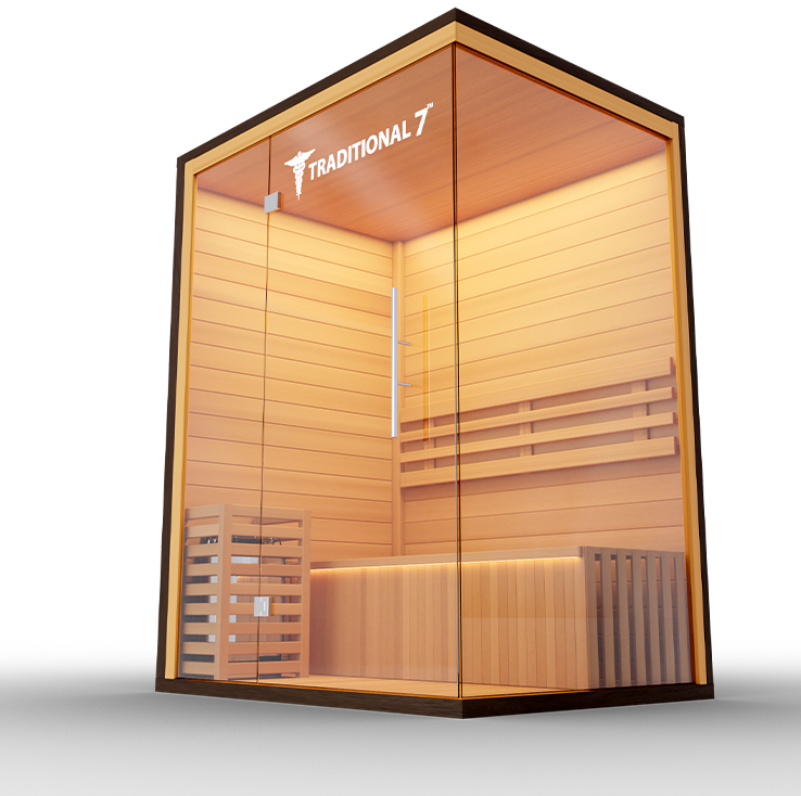 3 Person Home Steam Sauna | Traditional 7™ | Saunas | Wiccan Center