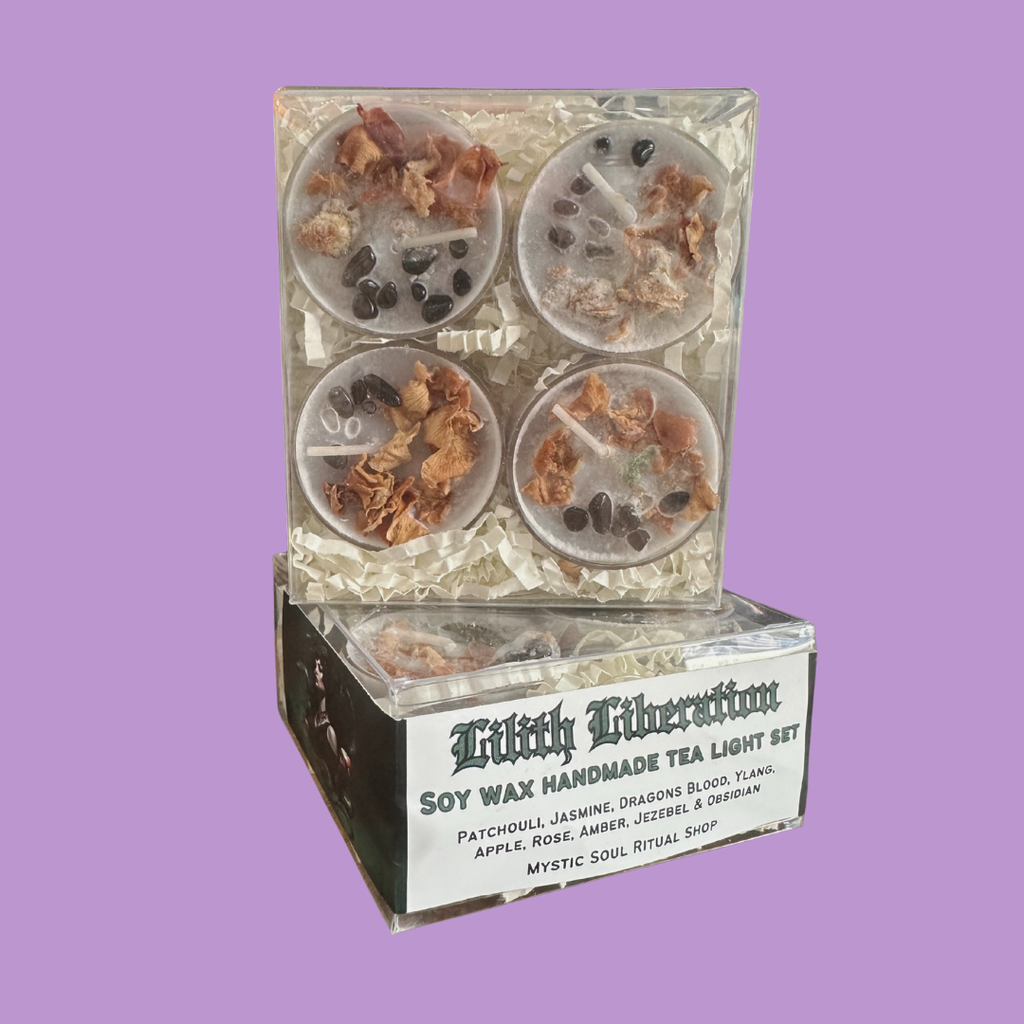 Lilith Goddess Tea Light Candle Set | Candles | Wiccan Center