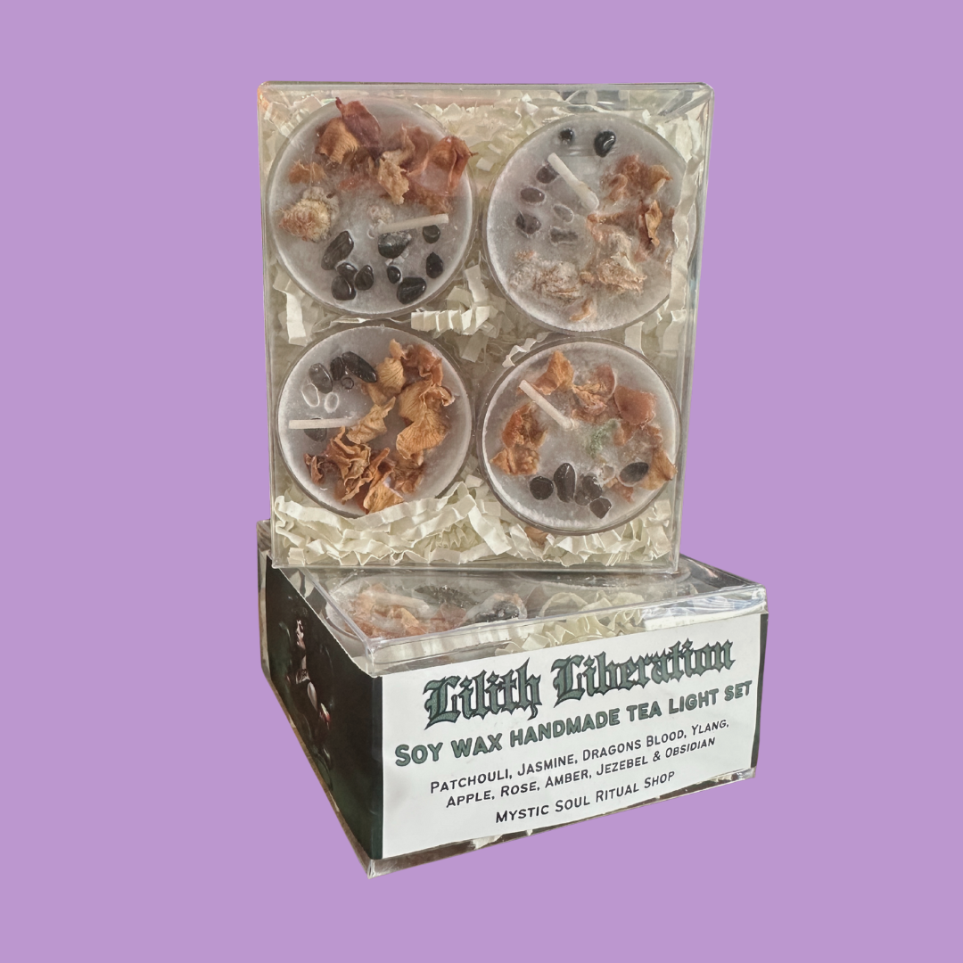 Lilith Goddess Tea Light Candle Set | Candles | Wiccan Center