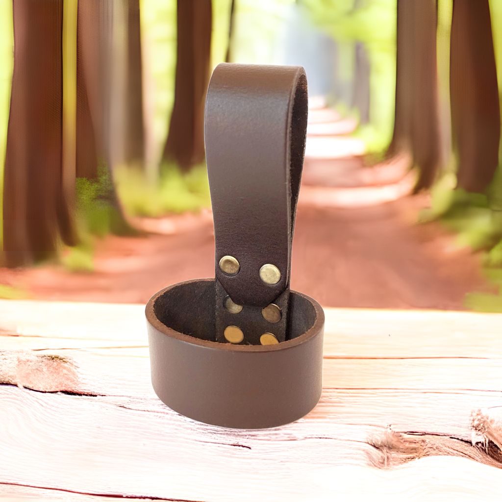 Leather Axe Holster – Handmade Belt Sheath