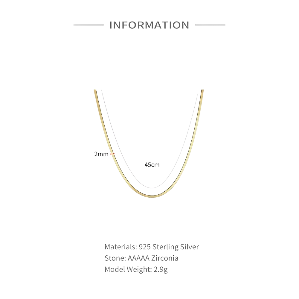 Minimalist Snake Necklace