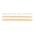 white daisy + juno bracelet triple stack (3+4mm) | | Wiccan Center