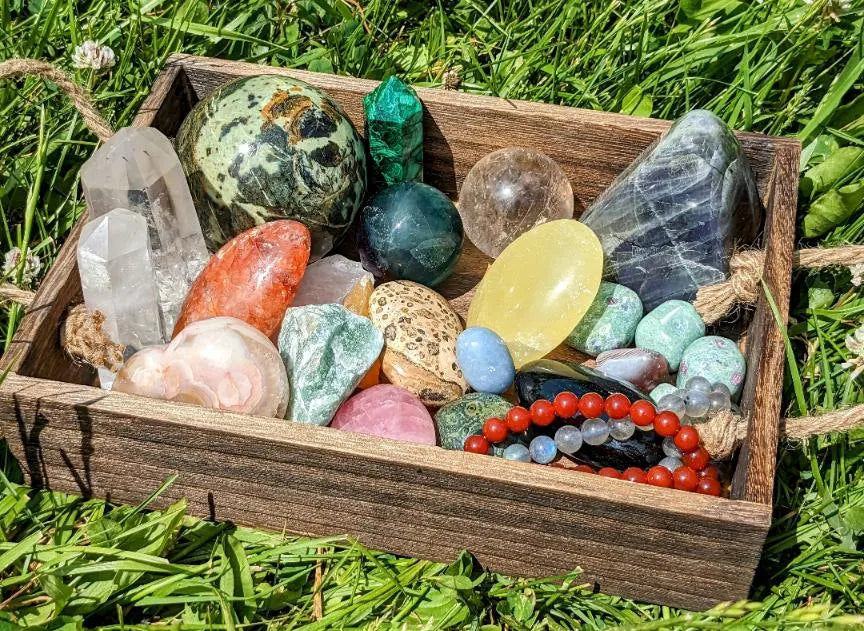 Intuitively Chosen Crystal Mystery Bundle Box | | Wiccan Center