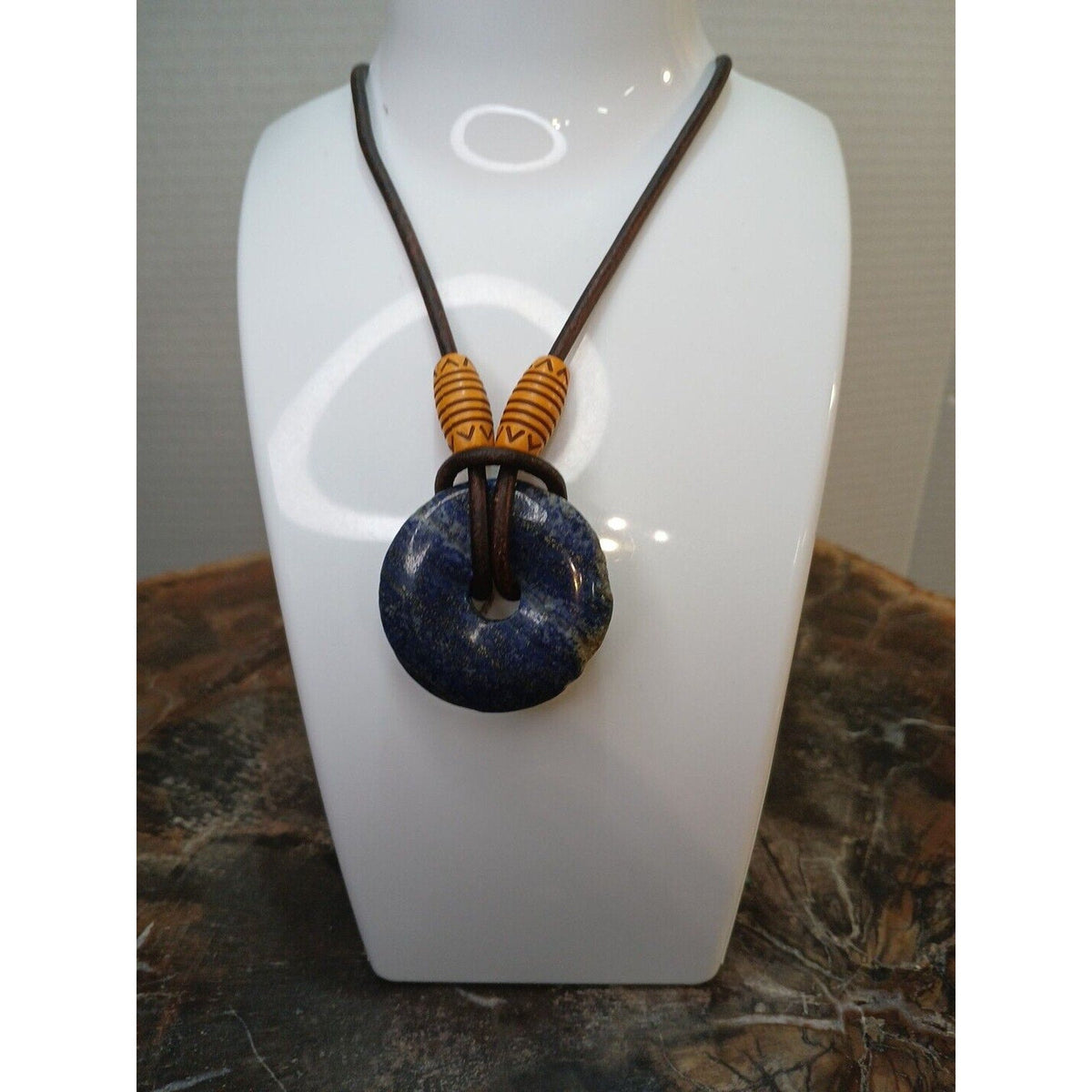 Lapis Lazuli Handmade Pendant Necklace — Wisdom & Communication Stone