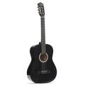 Zebra 39 Inch Classical Guitar Kit With 6 Strings Gig bag Tuner Picks Strap for Beginners Adults Kids Birthday Gift