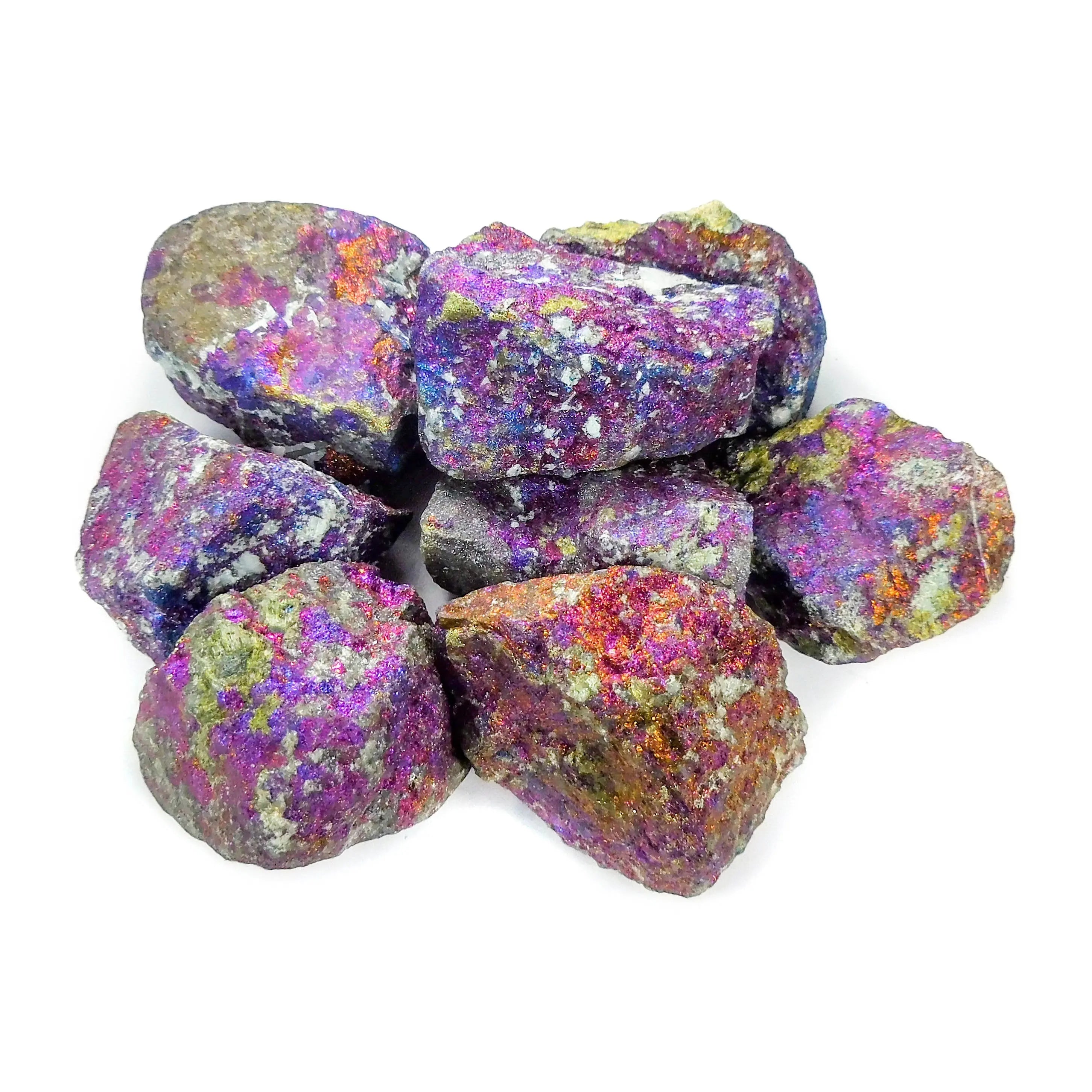 Chalcopyrite (1 Pc) Raw Peacock Ore | Retail Rough Rocks | Wiccan Center