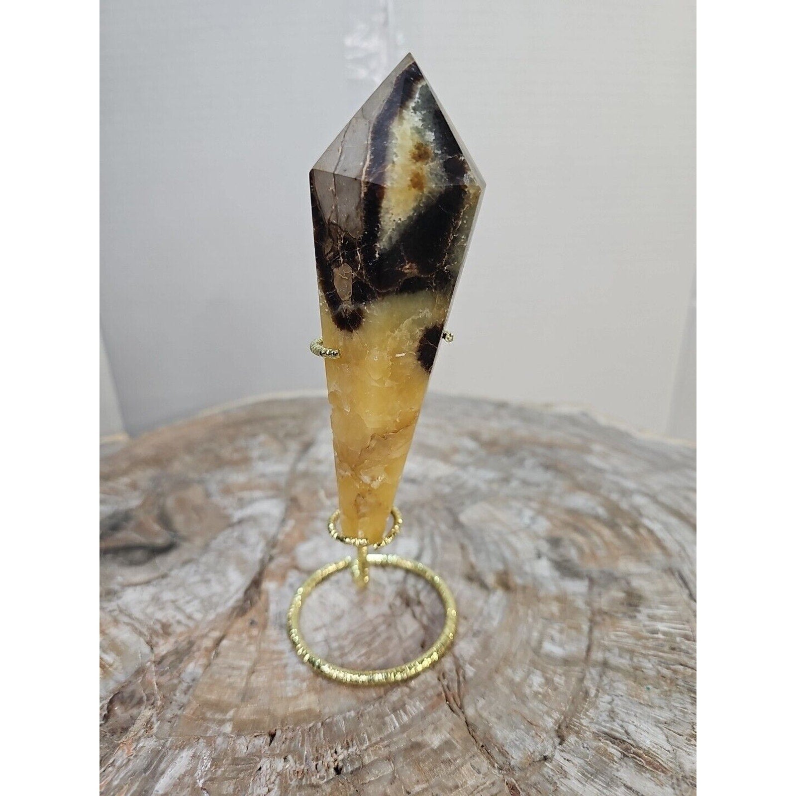 Dragon Septarian Geode Scepter Crystal Tower — 251g, Madagascar | CrystalCloud Company | Crystal Points & Towers | Wiccan Center