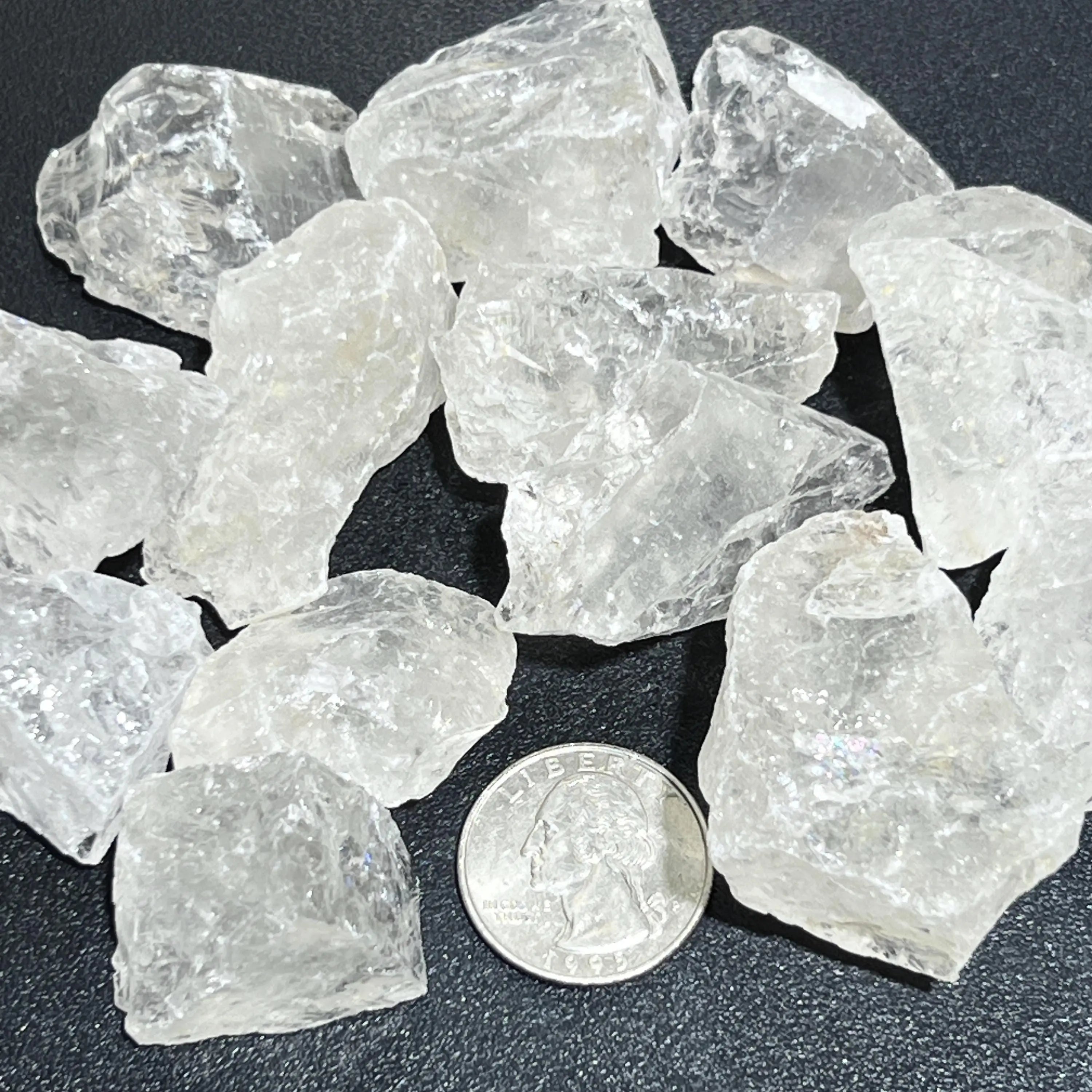 Raw Clear Quartz Crystal Rough Stones (By The Piece or Pound) Wholesale | Home & Living > Home Decor > Home Accents > Rocks & Geodes | Wiccan Center