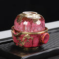 Japanese-Style Porcelain Kungfu Travel Tea Set – Portable Teapot & Cups
