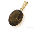 Vintage WRC 12K Gold Filled Smoky Quartz Pendant | Jewelry > Necklaces > Pendants | Wiccan Center