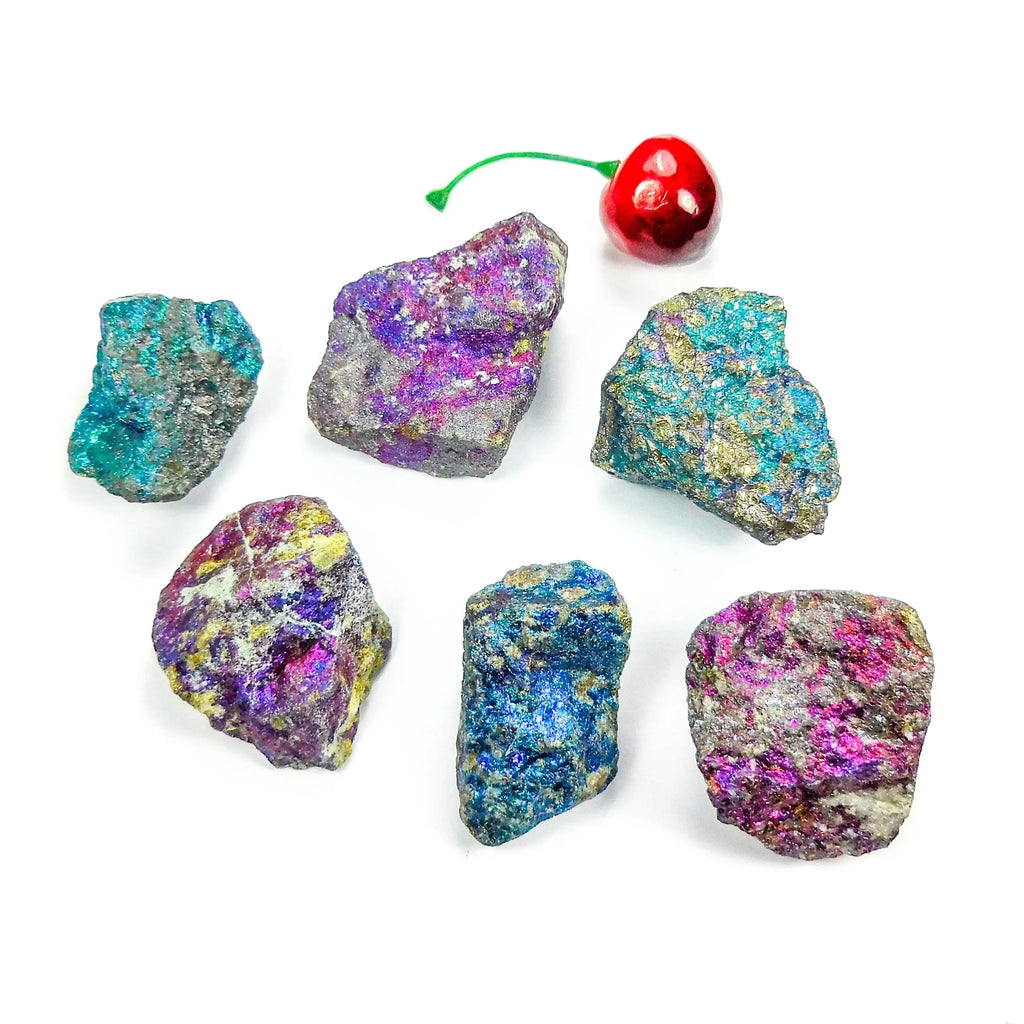 Chalcopyrite (1 Pc) Raw Peacock Ore | Retail Rough Rocks | Wiccan Center