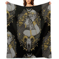THE WITCH Travel-friendly Throw Blanket