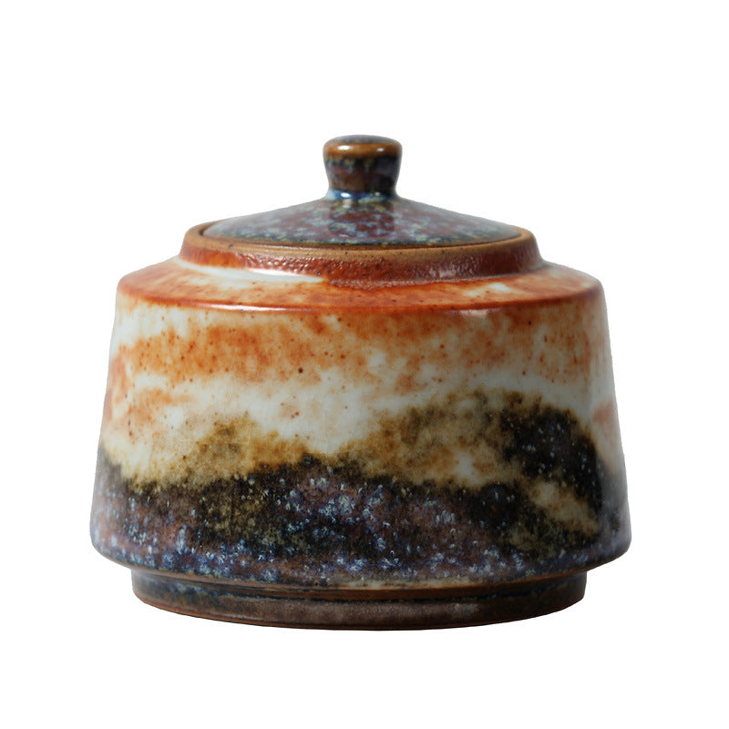 Mu Tao Japanese Shino Yaki Tea Storage High Quality
