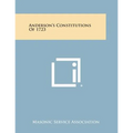 Anderson's Constitutions of 1723 - Paperback | Books | Wiccan Center