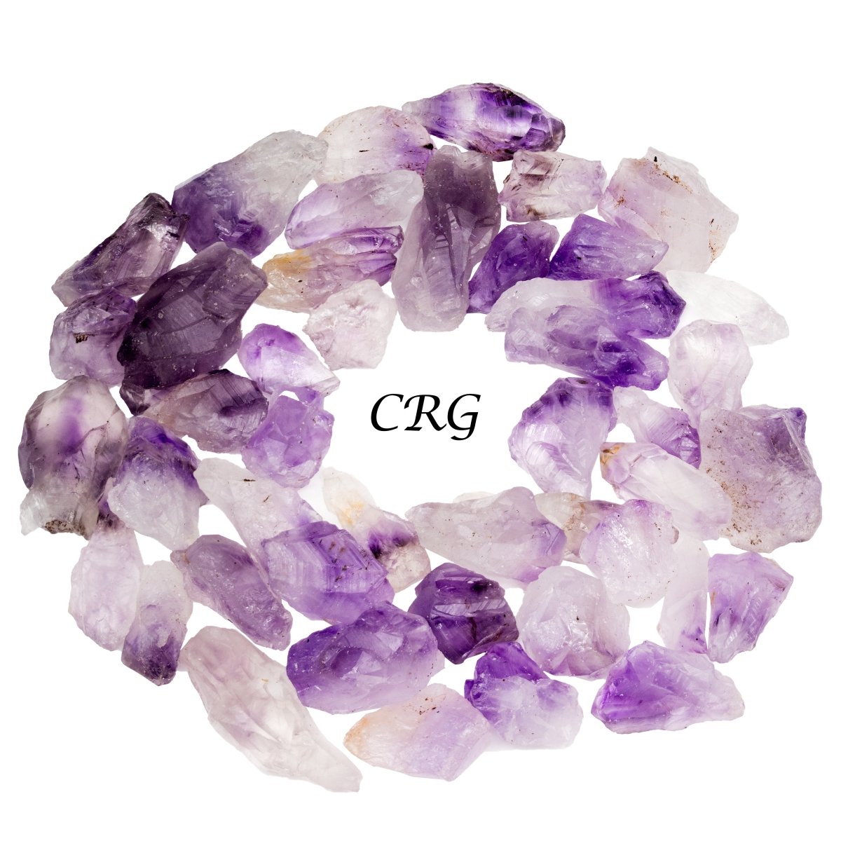 1lb LOT - Dark Amethyst Chipped or Broken Points - darker than shown