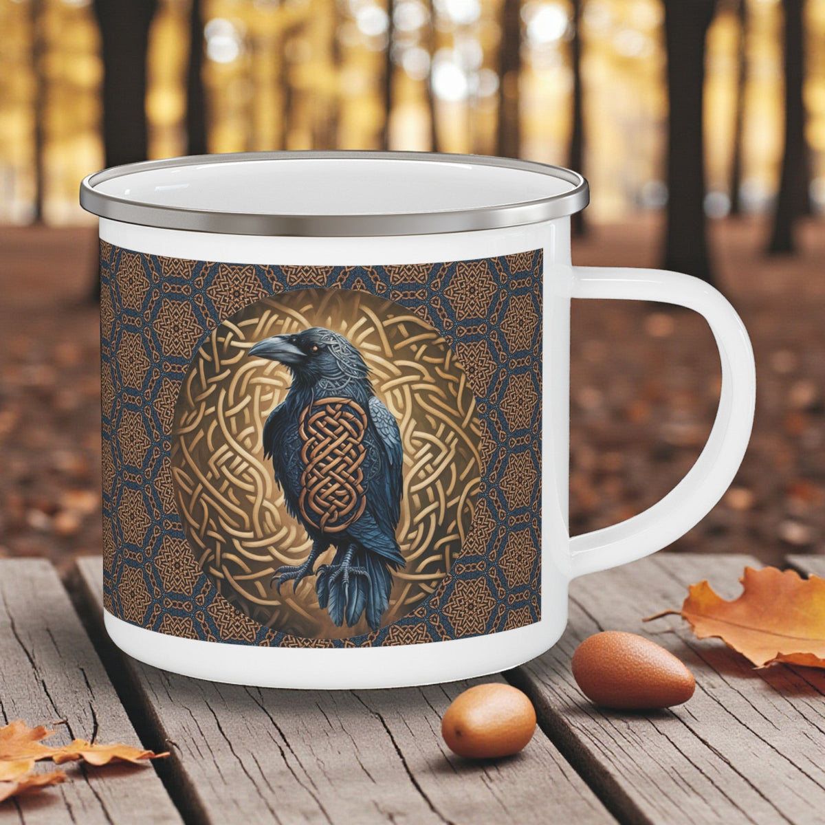 Enamel Camping Mug - The Message | Mug | Wiccan Center