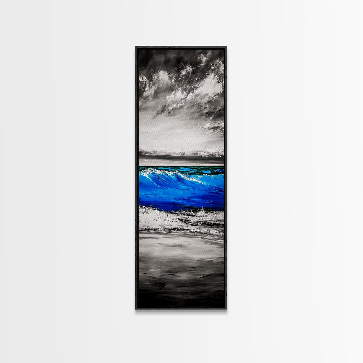 Ocean Wave, Coastal Decor, Beach Wall Art, Canvas Print, Blue Water Painting, Nautical Art, Living Room Wall Art, Ocean Lover Gift | | Wiccan Center